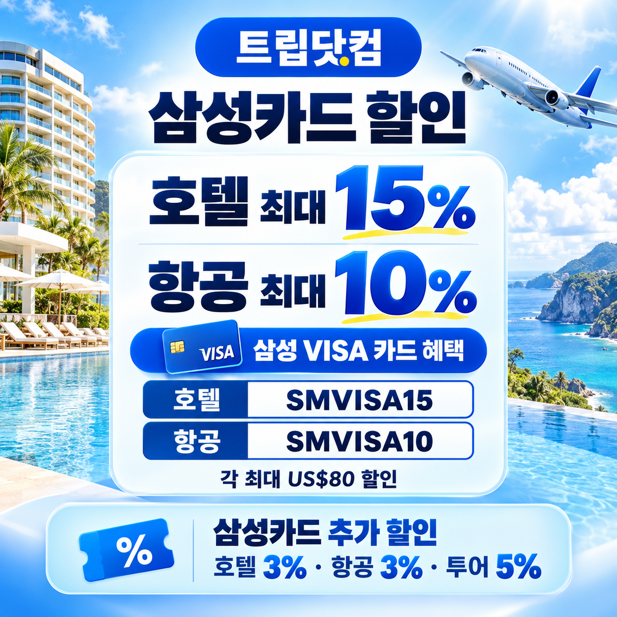 트립닷컴 삼성카드 할인